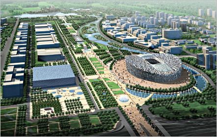 1 Birds Nest olympic village design2